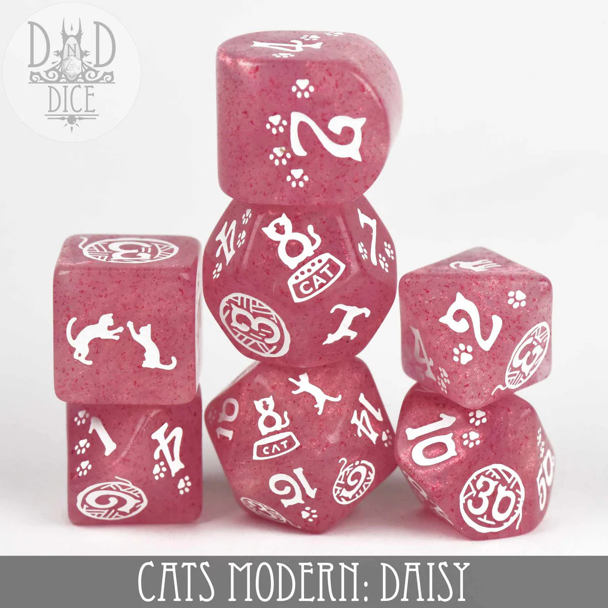 DND Dice Cats Modern: Daisy | Dragon's Lair Comics and Fantasy Houston TX