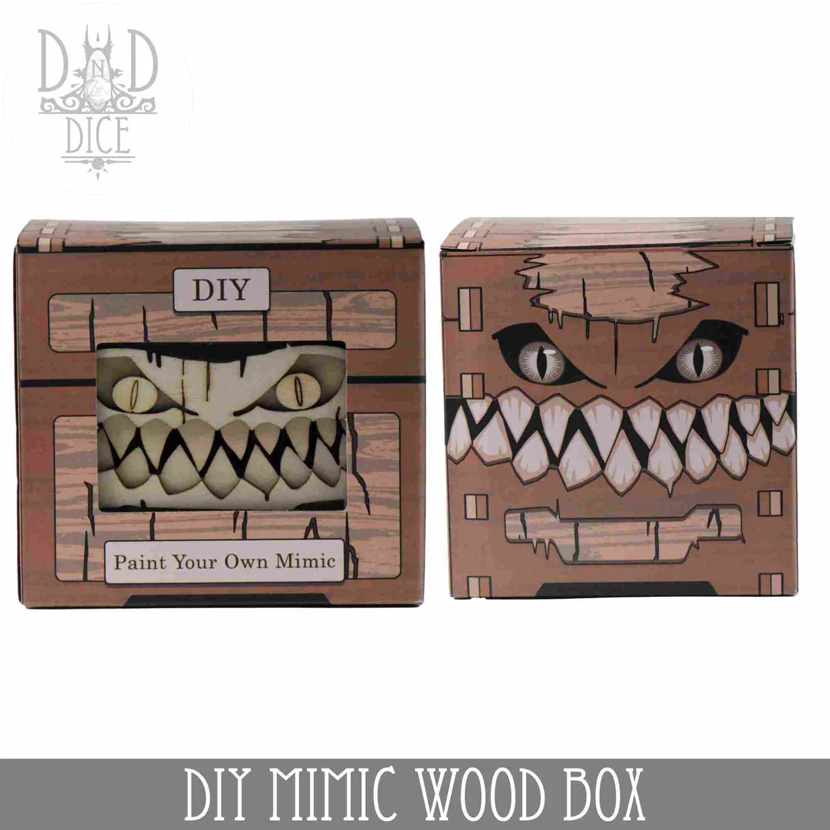 DND DIY Mimic Wood Box | Dragon's Lair Comics and Fantasy Houston TX
