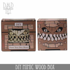DND DIY Mimic Wood Box | Dragon's Lair Comics and Fantasy Houston TX