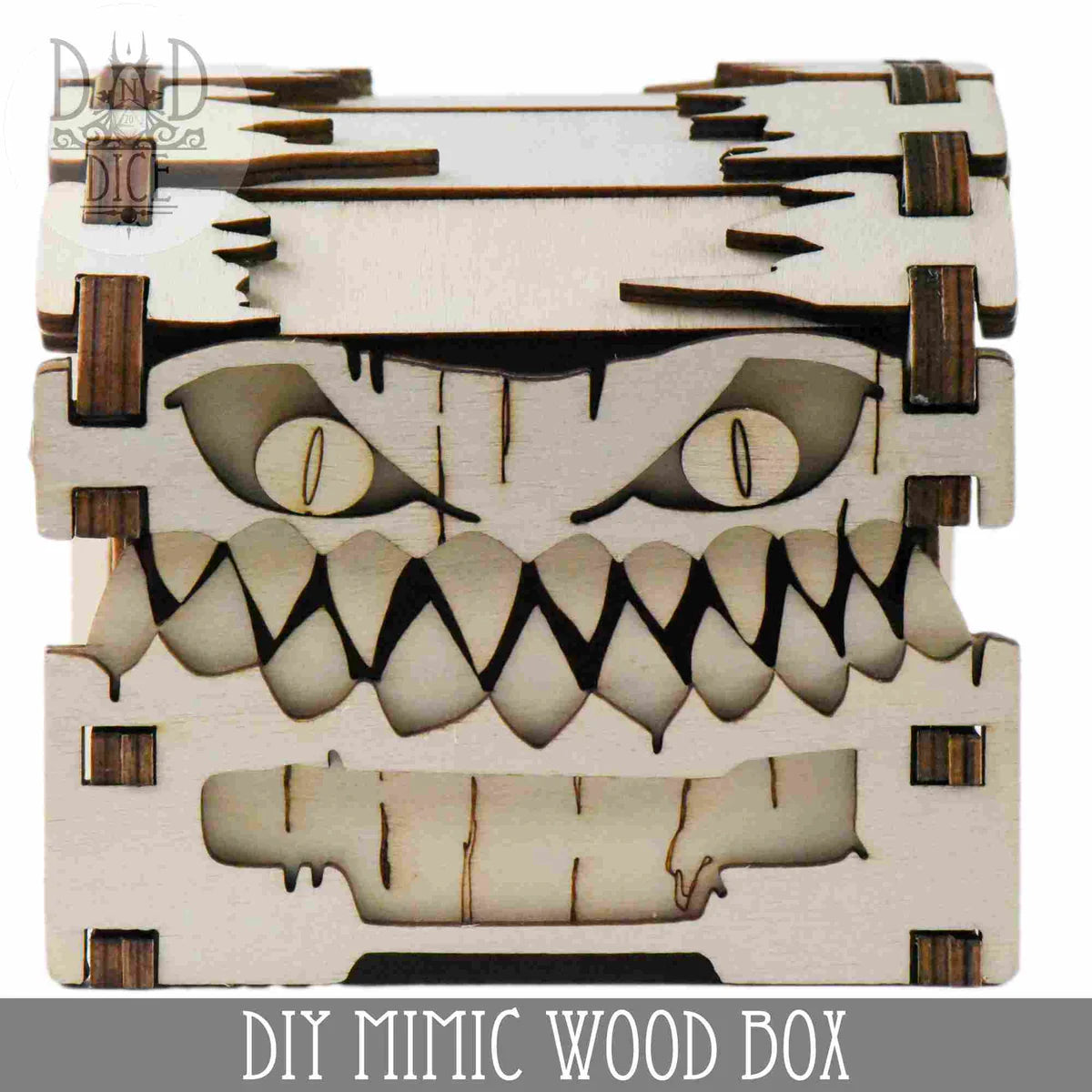 DND DIY Mimic Wood Box | Dragon's Lair Comics and Fantasy Houston TX