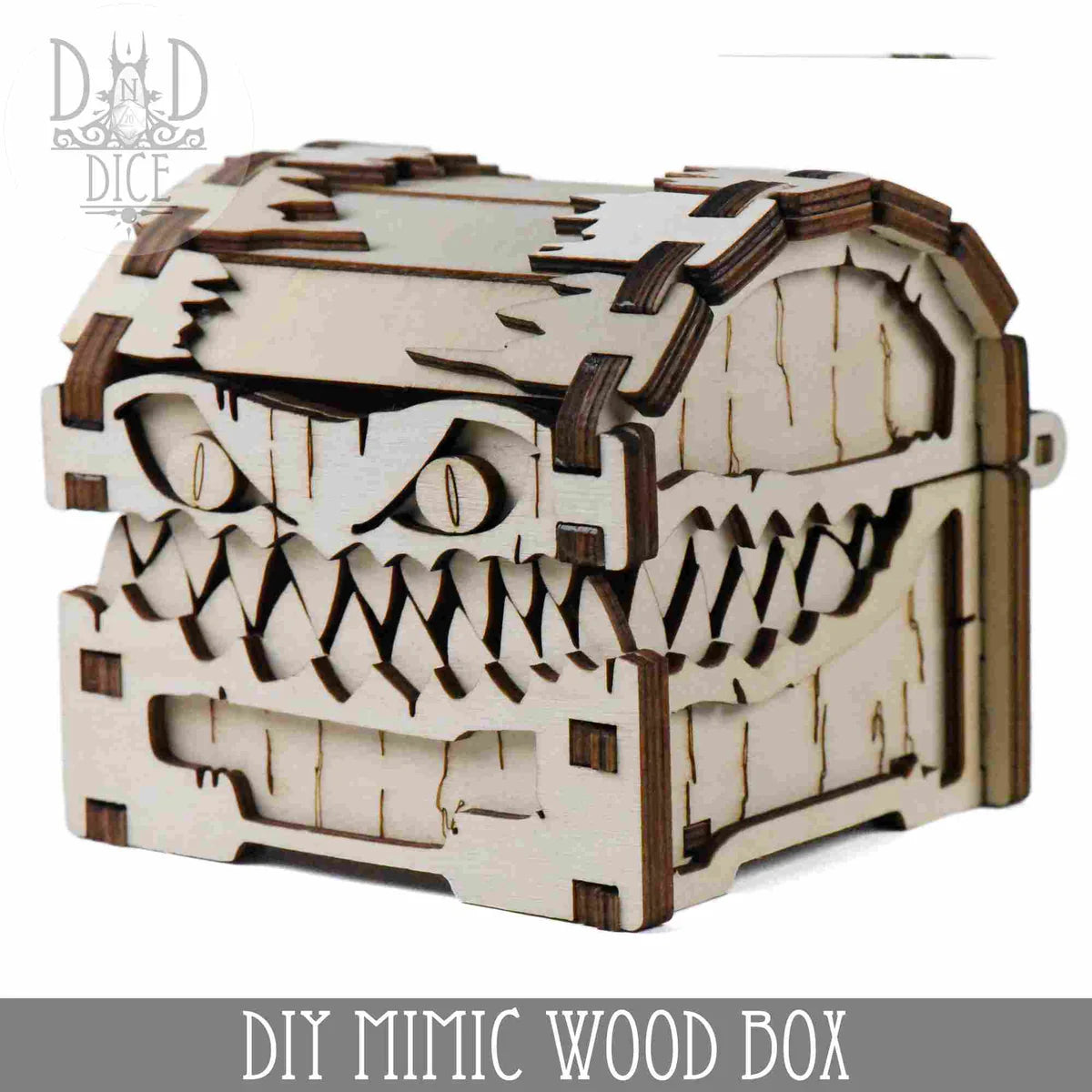 DND DIY Mimic Wood Box | Dragon's Lair Comics and Fantasy Houston TX