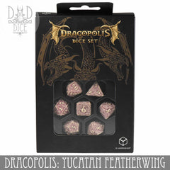 Q Workshop Poly 7 Dice Set: Dracopolis Featherwing | Dragon's Lair Comics and Fantasy Houston TX