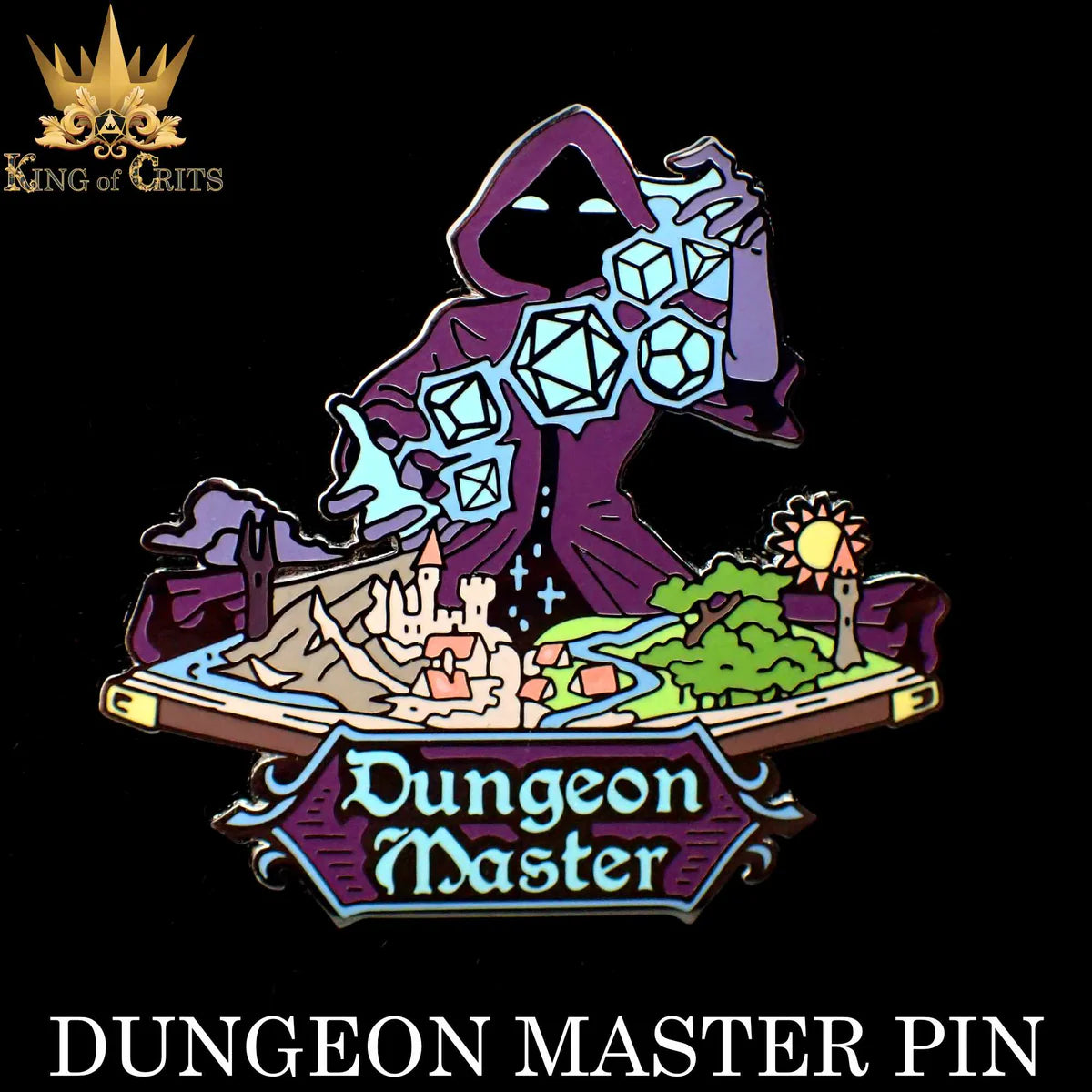 DND Dice Dungeon Master Pin | Dragon's Lair Comics and Fantasy Houston TX