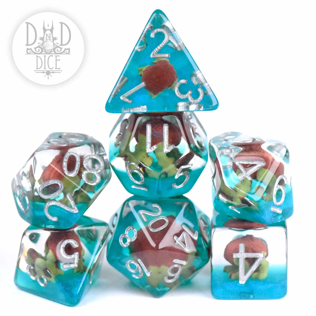 DND Dice Poly 7 Dice Set:  Intellect Devourer | Dragon's Lair Comics and Fantasy Houston TX