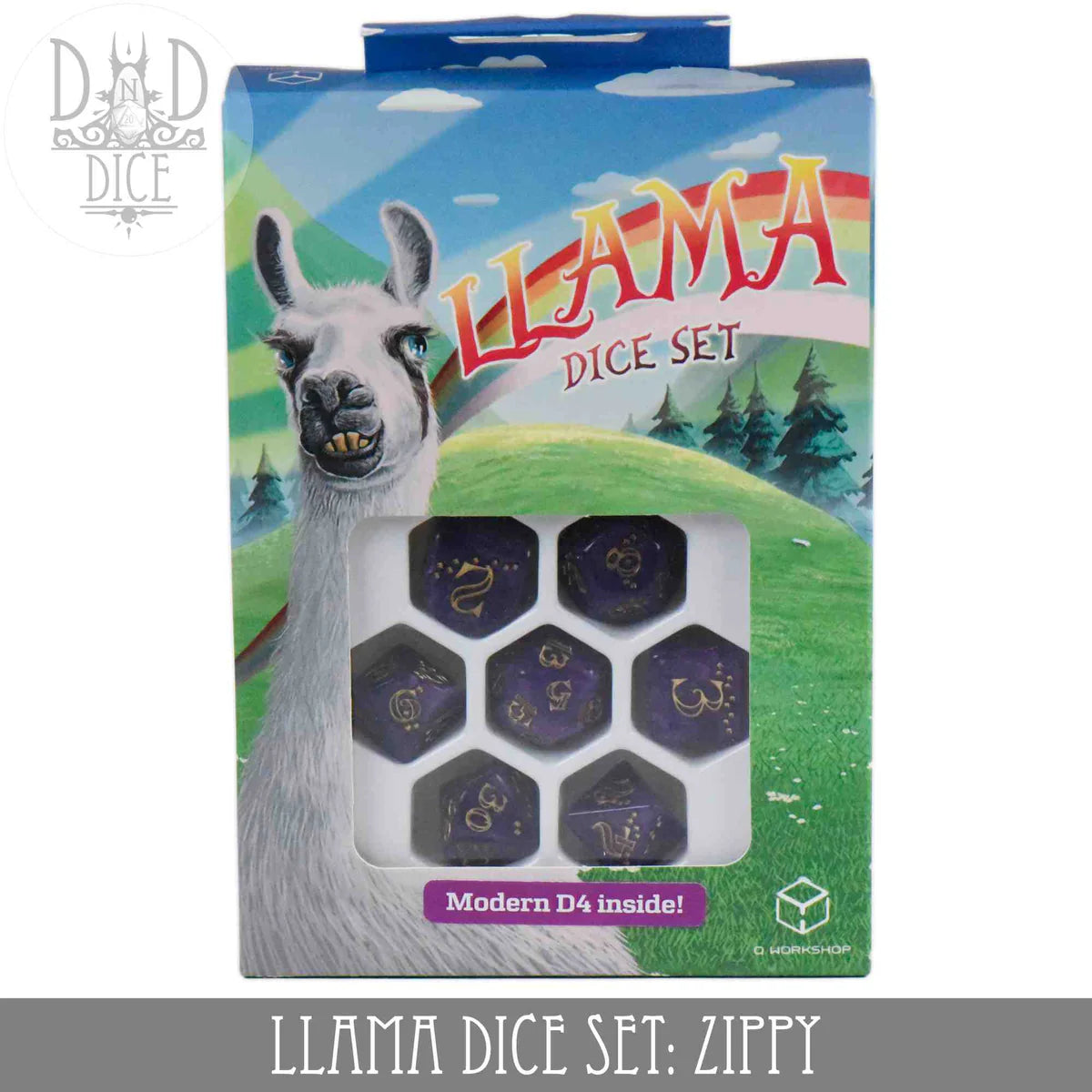Llama Dice Set: Sparkling - Zippy | Dragon's Lair Comics and Fantasy Houston TX