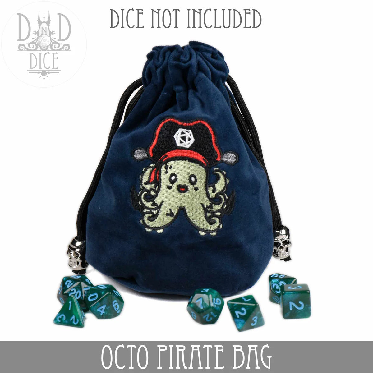 DND Dice Octo Pirate Dice Bag | Dragon's Lair Comics and Fantasy Houston TX