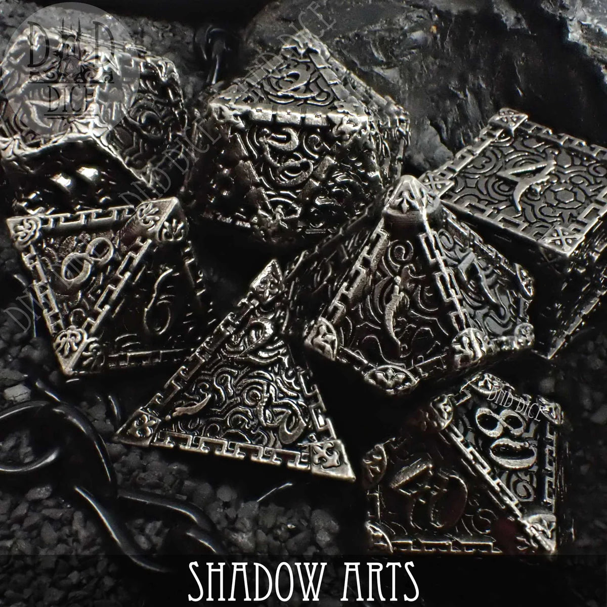 DND Dice Metal Set: Shadow Arts | Dragon's Lair Comics and Fantasy Houston TX