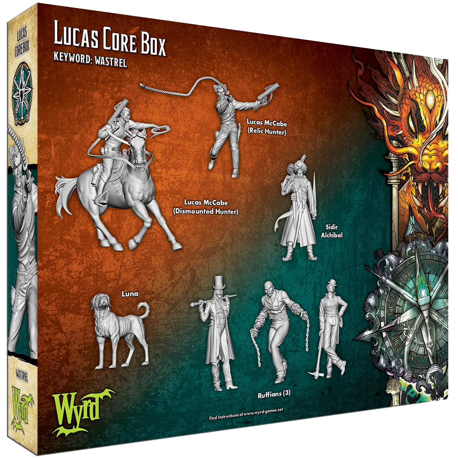 Malifaux 3E: Lucas Core Box | Dragon's Lair Comics and Fantasy Houston TX