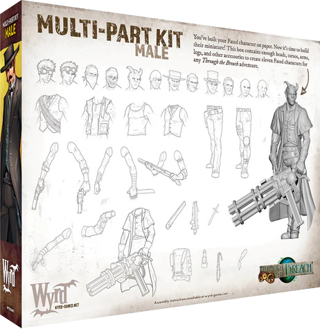 Malifaux 3E: Male Multi-Part Kit | Dragon's Lair Comics and Fantasy Houston TX