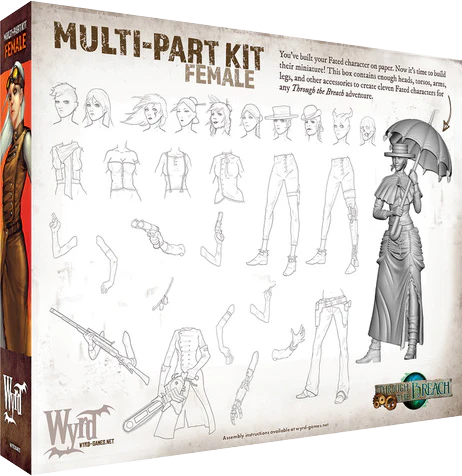 Malifaux 3E: Female Multi-Part Kit | Dragon's Lair Comics and Fantasy Houston TX