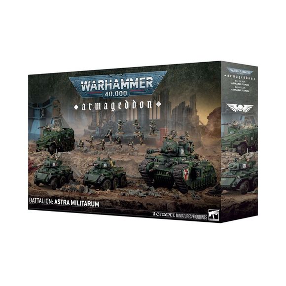 Warhammer 40K: Armageddon Battalion: Astra Militarum | Odin's Place