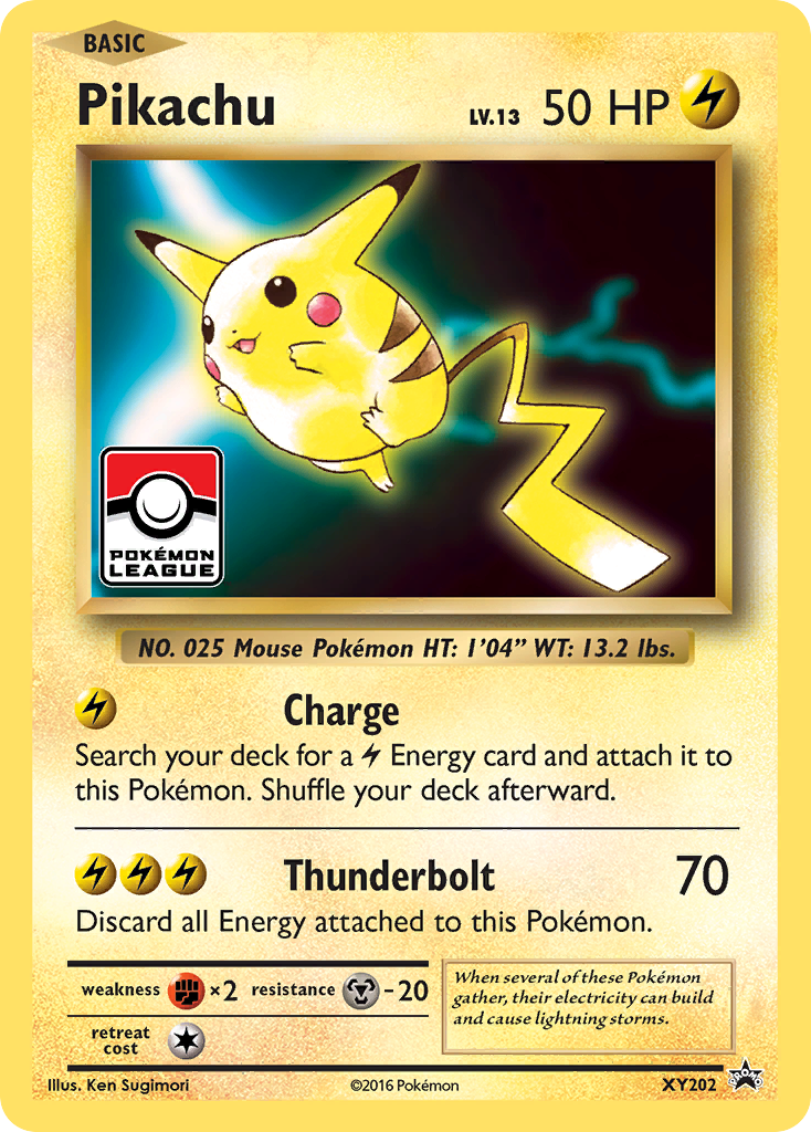 Pikachu (XY202) [XY: Black Star Promos] | Odin's Place