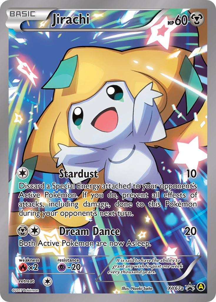 Jirachi (XY67a) [Alternate Art Promos] | Odin's Place