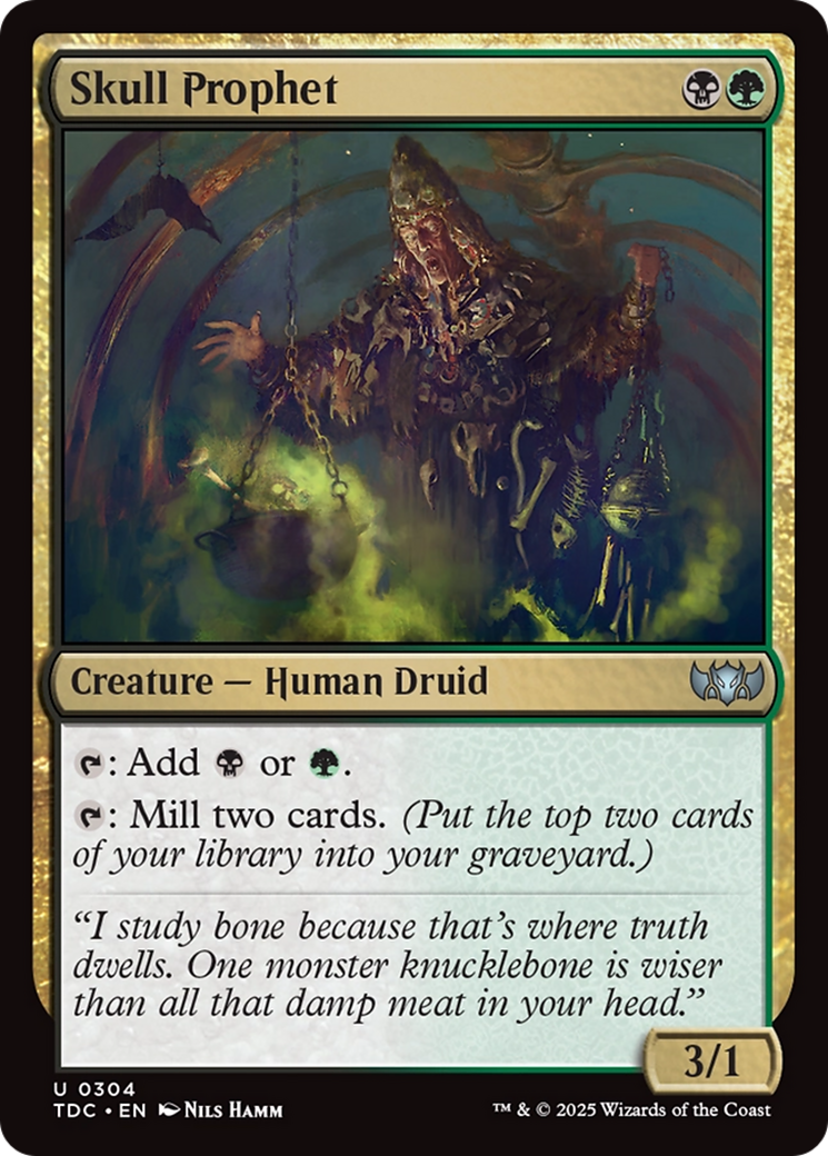 Skull Prophet [Tarkir: Dragonstorm Commander] | Dragon's Lair Comics and Fantasy Houston TX