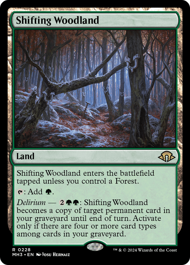 Shifting Woodland [Modern Horizons 3] | Dragon's Lair Comics and Fantasy Houston TX