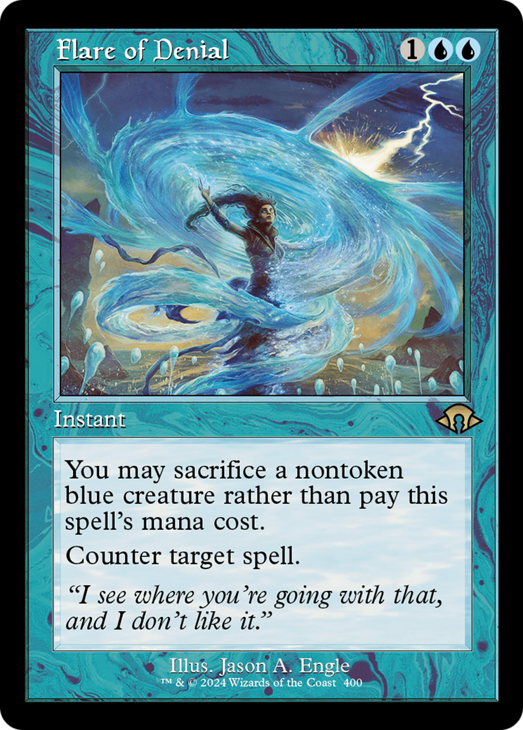 Flare of Denial (Retro) [Modern Horizons 3] | Dragon's Lair Comics and Fantasy Houston TX