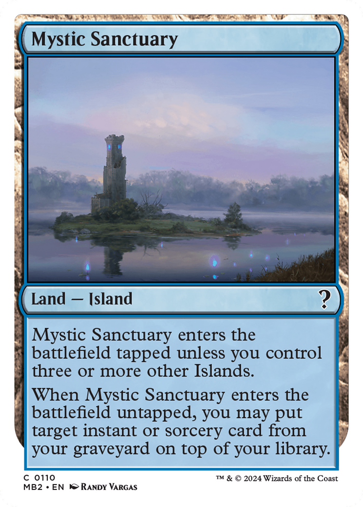 Mystic Sanctuary (White Border) [Mystery Booster 2] | Dragon's Lair Comics and Fantasy Houston TX
