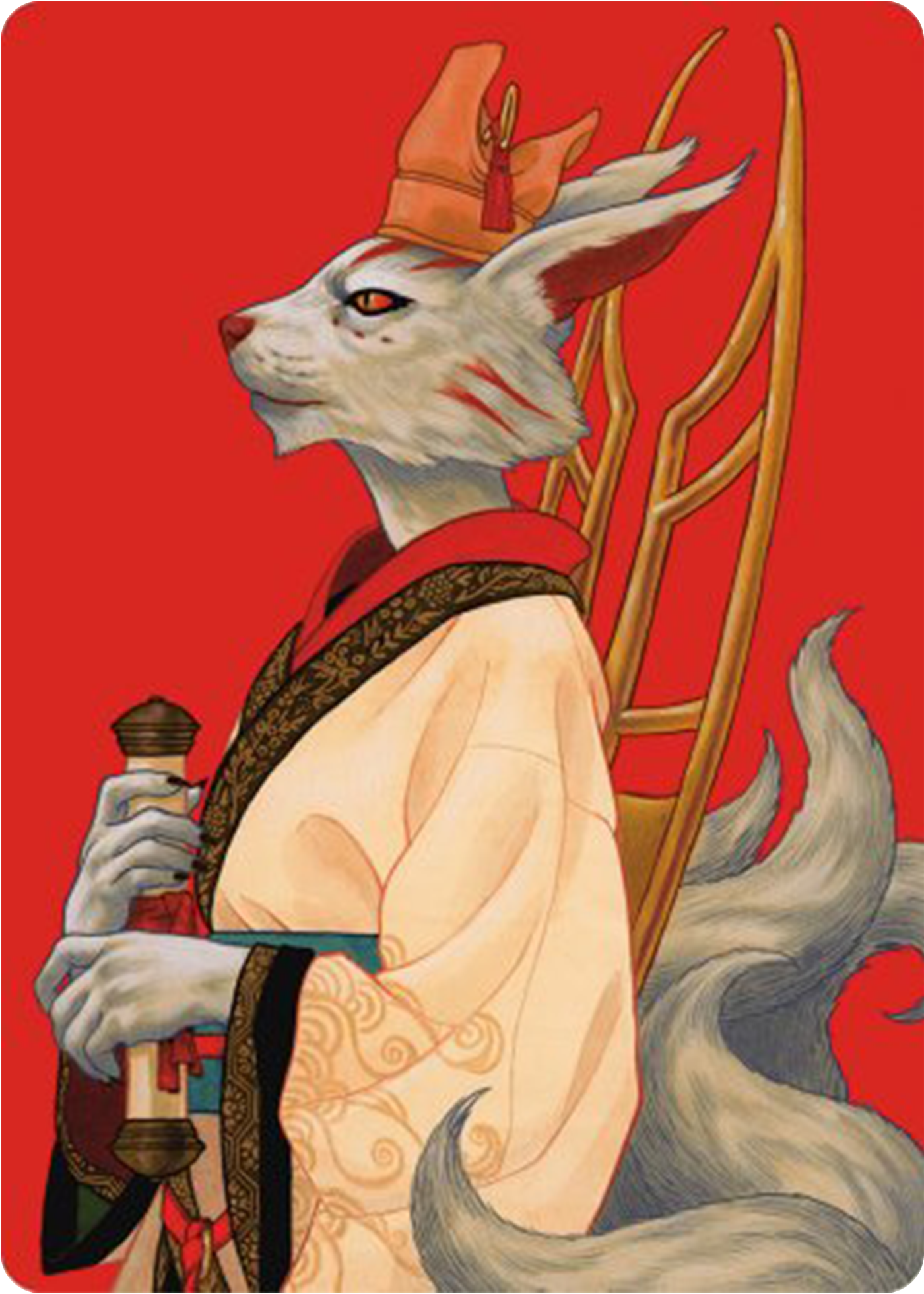 Pearl-Ear, Imperial Advisor Art Card [Modern Horizons 3 Art Series] | Dragon's Lair Comics and Fantasy Houston TX