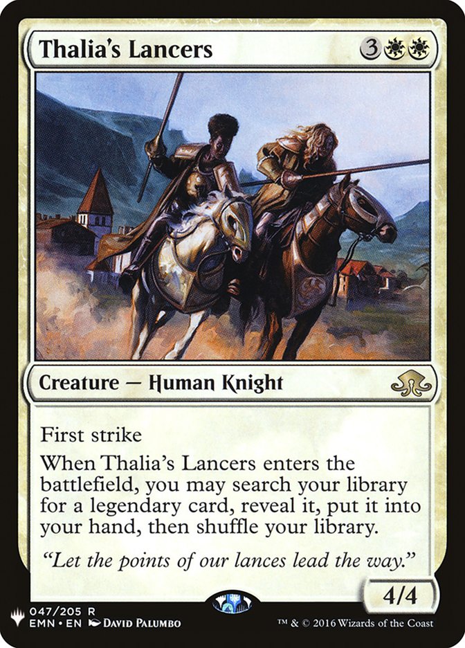 Thalia's Lancers [The List] | Dragon's Lair Comics and Fantasy Houston TX