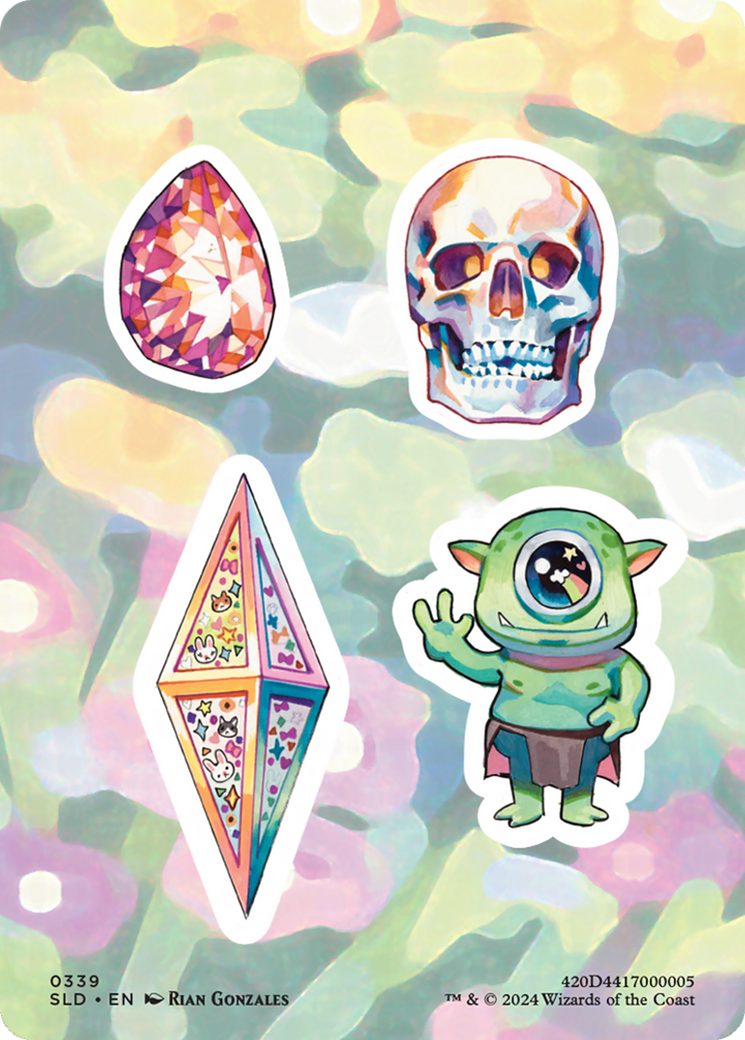 Sticker Sheet (0339) [Secret Lair Drop Series] | Dragon's Lair Comics and Fantasy Houston TX