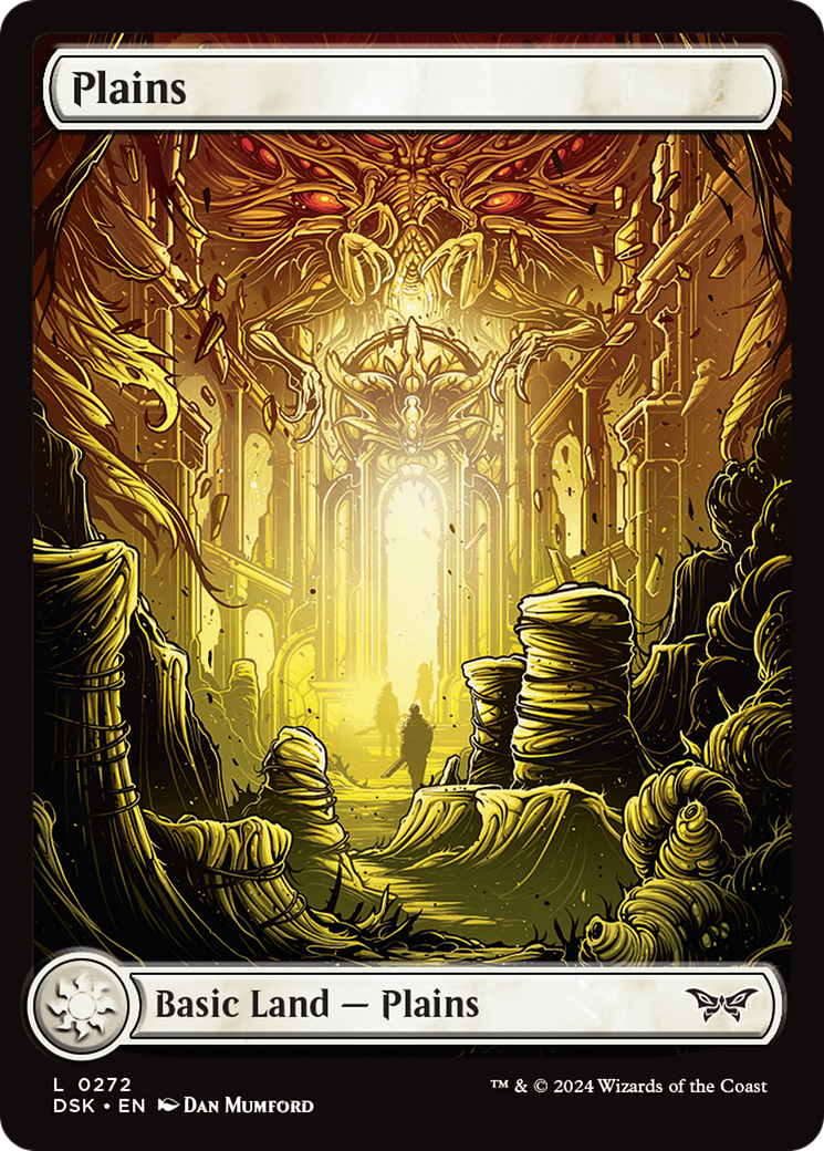 Plains (272) - Full Art [Duskmourn: House of Horror] | Dragon's Lair Comics and Fantasy Houston TX