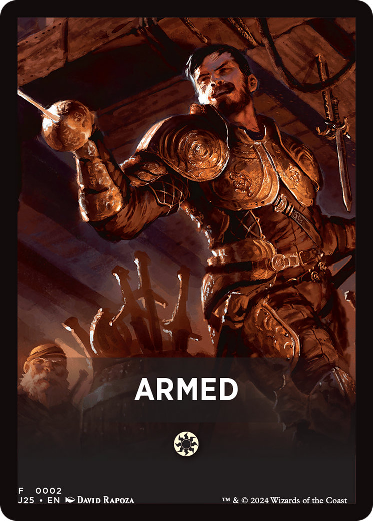 Armed Theme Card [Foundations Jumpstart Front Cards] | Dragon's Lair Comics and Fantasy Houston TX