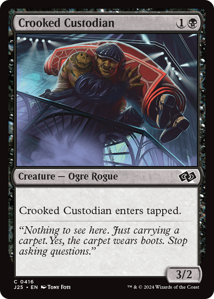 Crooked Custodian [Foundations Jumpstart] | Dragon's Lair Comics and Fantasy Houston TX