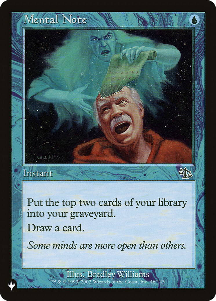 Mental Note [The List] | Dragon's Lair Comics and Fantasy Houston TX