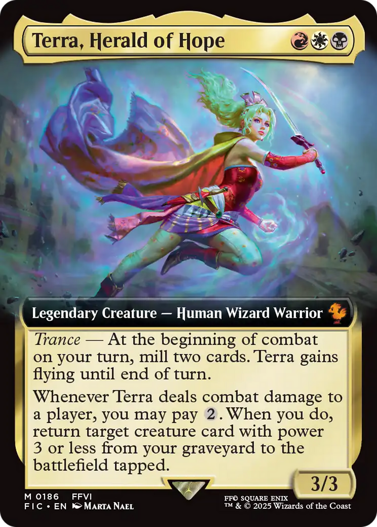 Terra, Herald of Hope (Extended Art) [FINAL FANTASY Commander] | Dragon's Lair Comics and Fantasy Houston TX