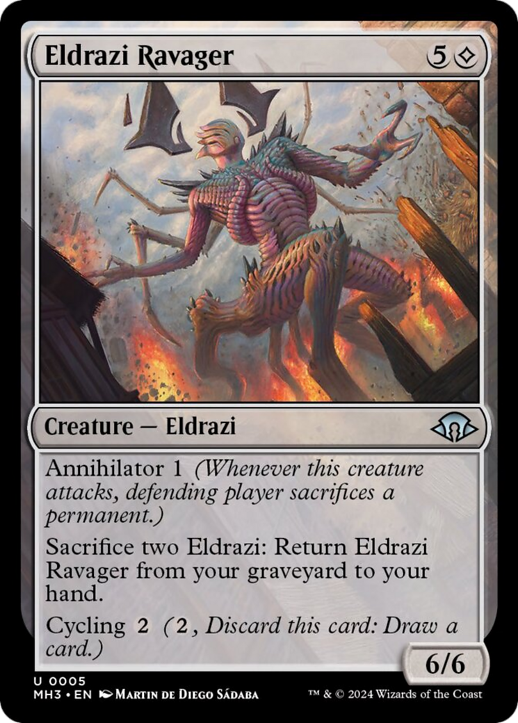 Eldrazi Ravager [Modern Horizons 3] | Dragon's Lair Comics and Fantasy Houston TX