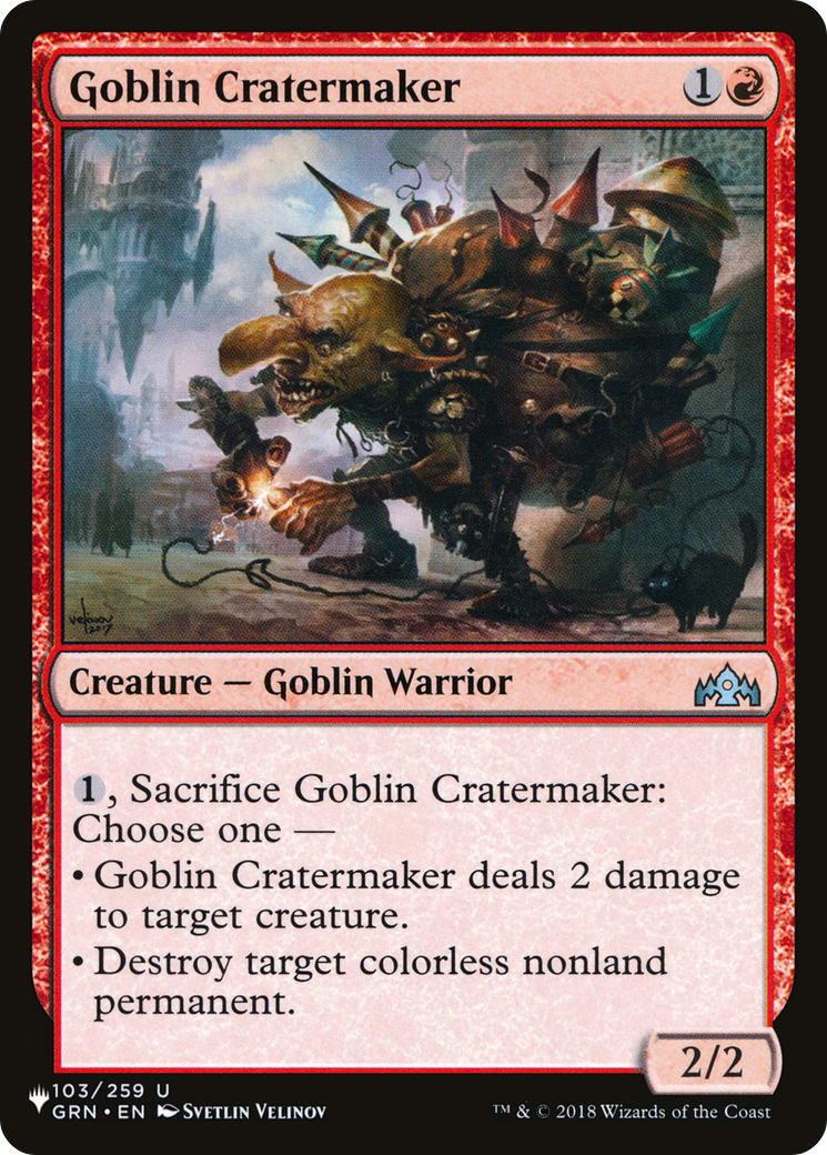 Goblin Cratermaker [The List] | Dragon's Lair Comics and Fantasy Houston TX