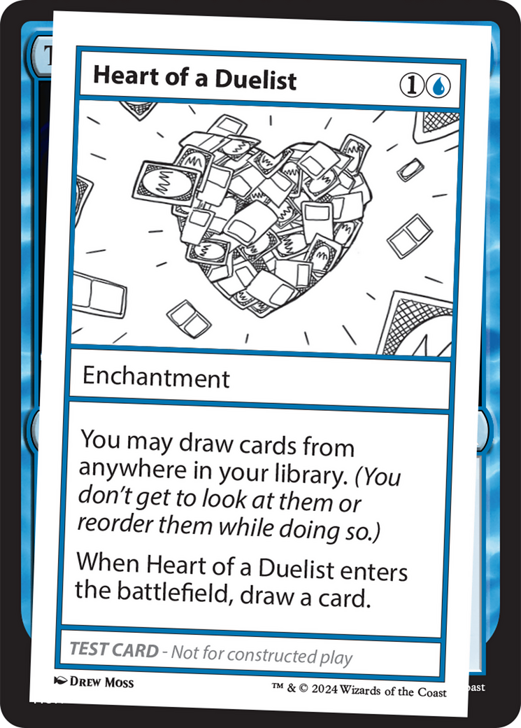 Heart of a Duelist [Mystery Booster 2 Playtest Cards] | Dragon's Lair Comics and Fantasy Houston TX