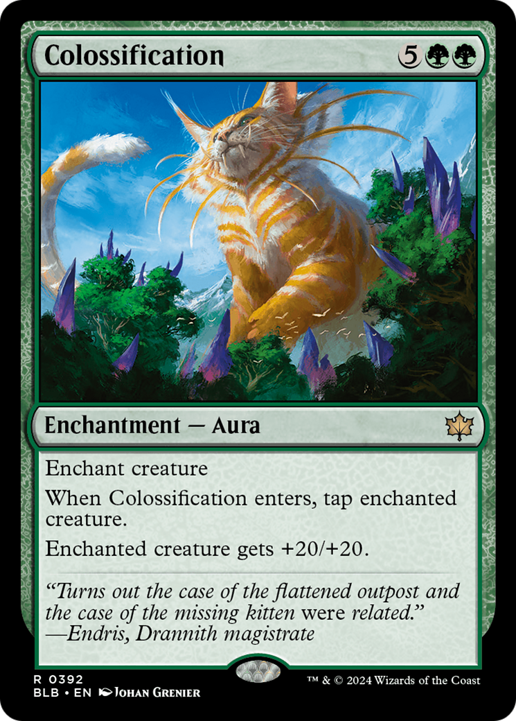 Colossification [Bloomburrow] | Dragon's Lair Comics and Fantasy Houston TX