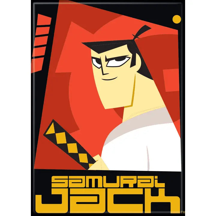 Samurai Jack On Red Magnet | Dragon's Lair Comics and Fantasy Houston TX
