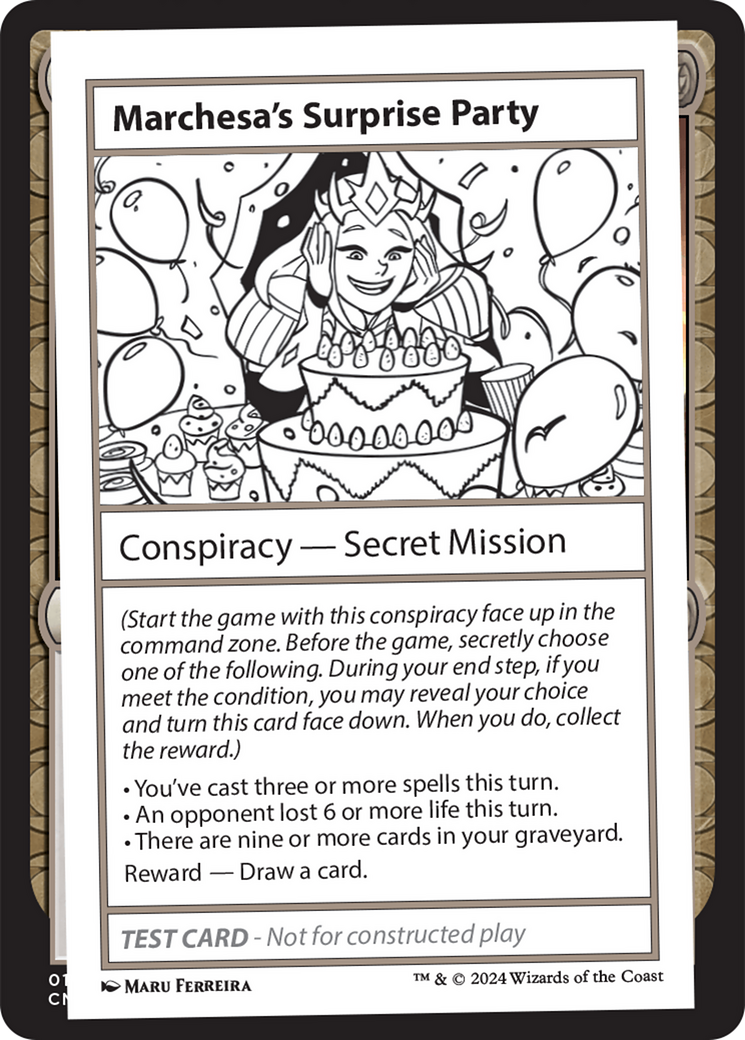 Marchesa's Surprise Party [Mystery Booster 2 Playtest Cards] | Dragon's Lair Comics and Fantasy Houston TX
