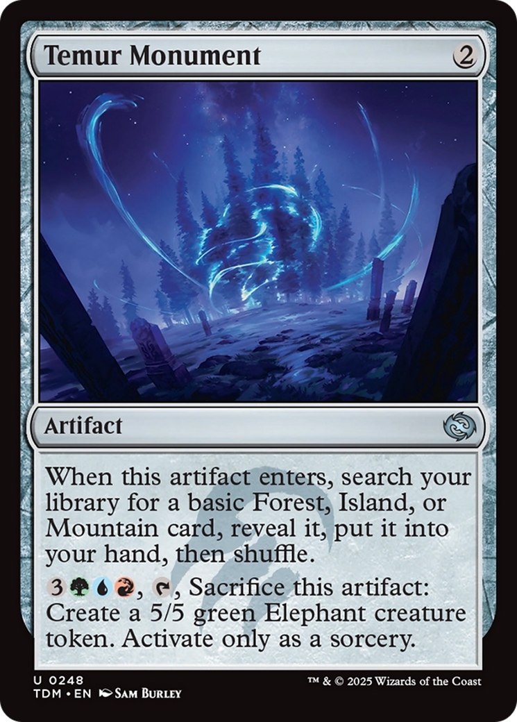 Temur Monument [Tarkir: Dragonstorm] | Dragon's Lair Comics and Fantasy Houston TX