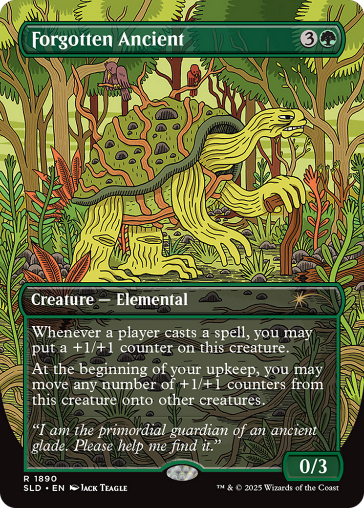 Forgotten Ancient (Rainbow Foil) [Secret Lair Drop Series] | Dragon's Lair Comics and Fantasy Houston TX