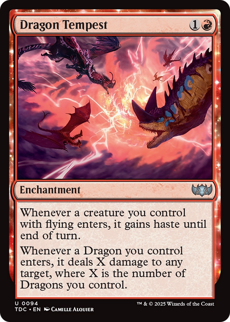 Dragon Tempest [Tarkir: Dragonstorm Commander] | Dragon's Lair Comics and Fantasy Houston TX