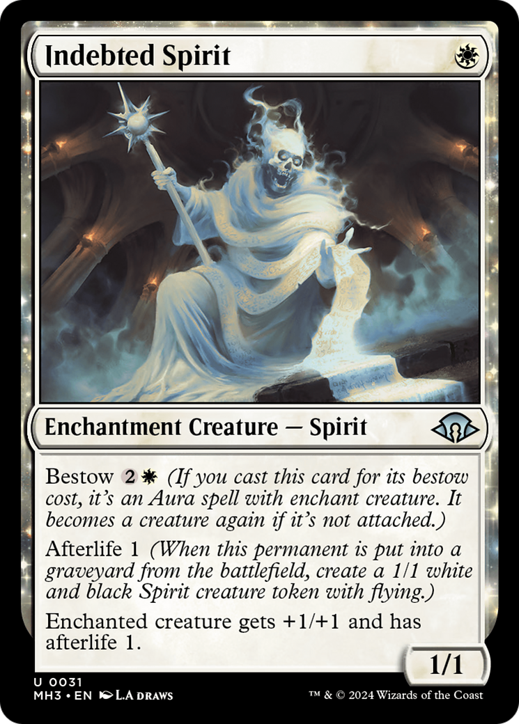 Indebted Spirit [Modern Horizons 3] | Dragon's Lair Comics and Fantasy Houston TX