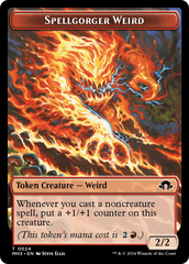 Spellgorger Weird // Energy Reserve Double-Sided Token [Modern Horizons 3 Tokens] | Dragon's Lair Comics and Fantasy Houston TX