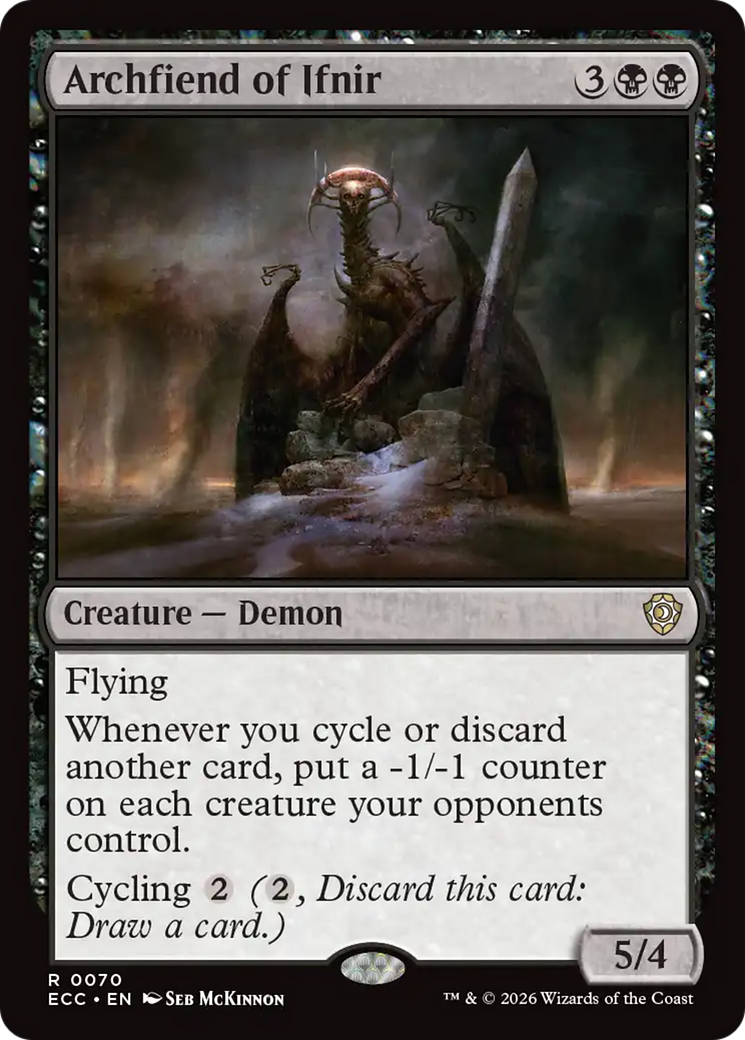 Archfiend of Ifnir [Lorwyn Eclipsed Commander] | Odin's Lair