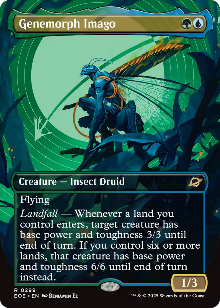 Genemorph Imago (Borderless) [Edge of Eternities] | Dragon's Lair Comics and Fantasy Houston TX