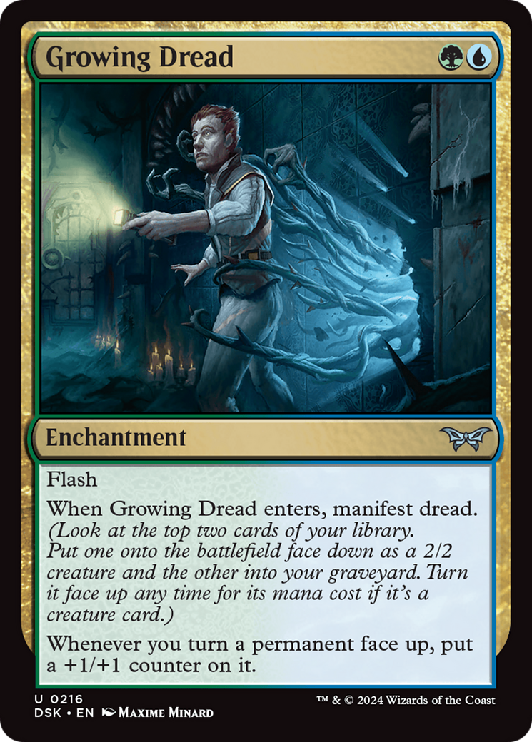 Growing Dread [Duskmourn: House of Horror] | Dragon's Lair Comics and Fantasy Houston TX
