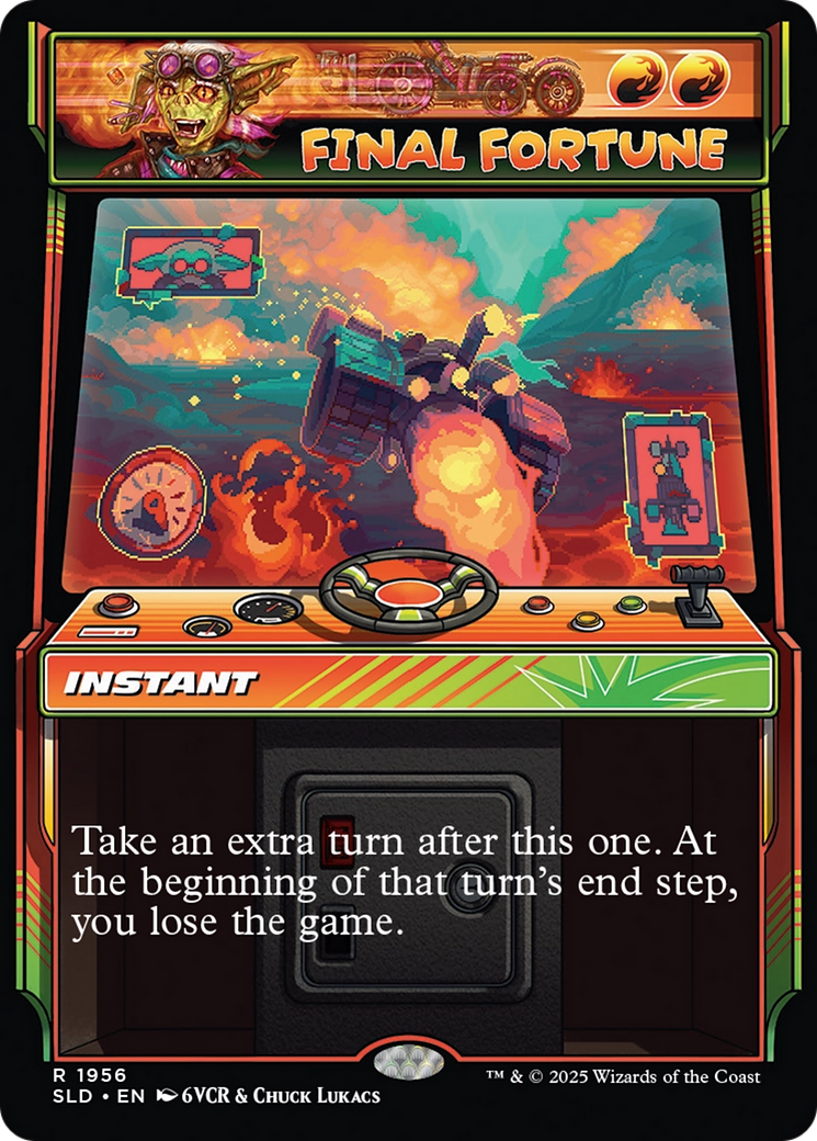 Final Fortune (Rainbow Foil) [Secret Lair Drop Series] | Dragon's Lair Comics and Fantasy Houston TX