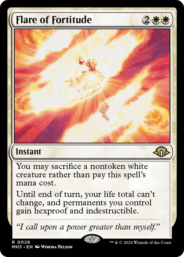 Flare of Fortitude [Modern Horizons 3] | Dragon's Lair Comics and Fantasy Houston TX