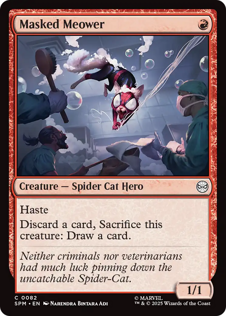 Masked Meower [Marvel's Spider-Man] | Dragon's Lair Comics and Fantasy Houston TX