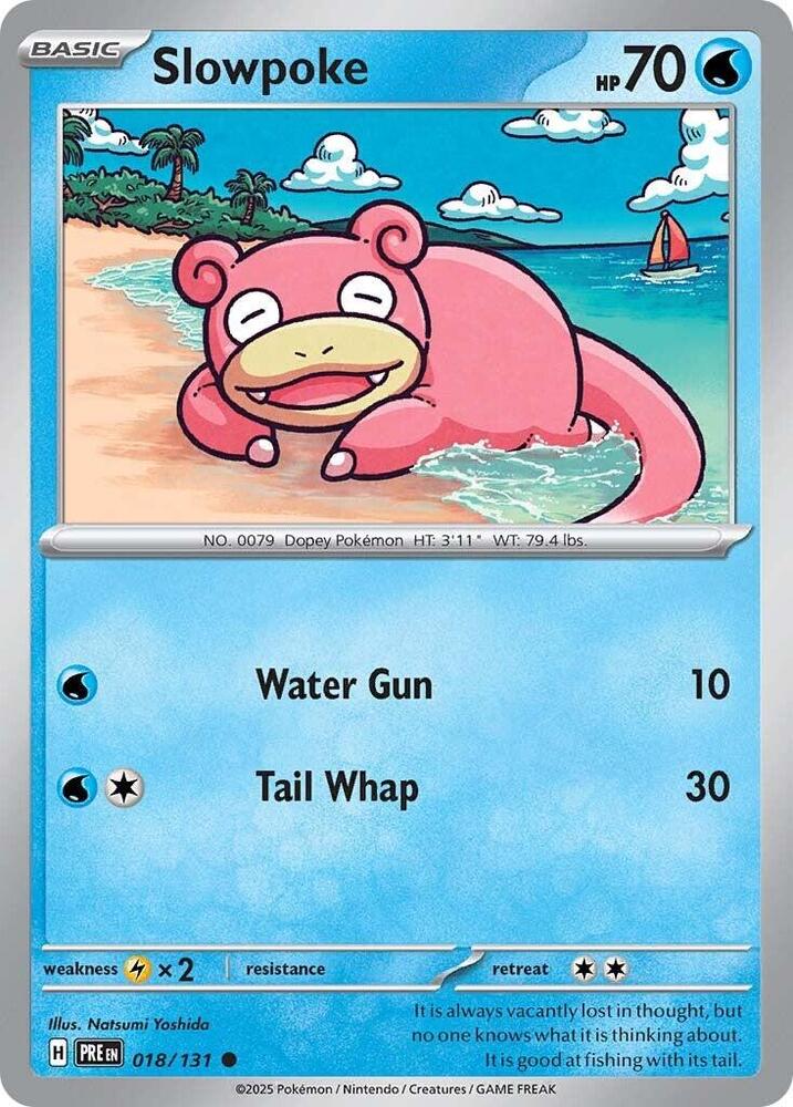Slowpoke (018/131) [Scarlet & Violet: Prismatic Evolutions] | Dragon's Lair Comics and Fantasy Houston TX