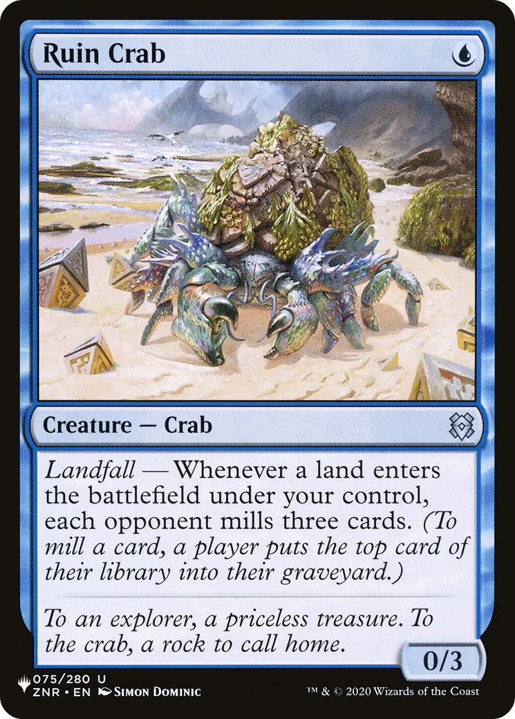 Ruin Crab [The List] | Dragon's Lair Comics and Fantasy Houston TX