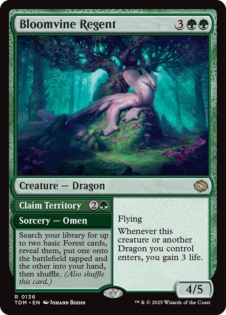 Bloomvine Regent [Tarkir: Dragonstorm] | Dragon's Lair Comics and Fantasy Houston TX