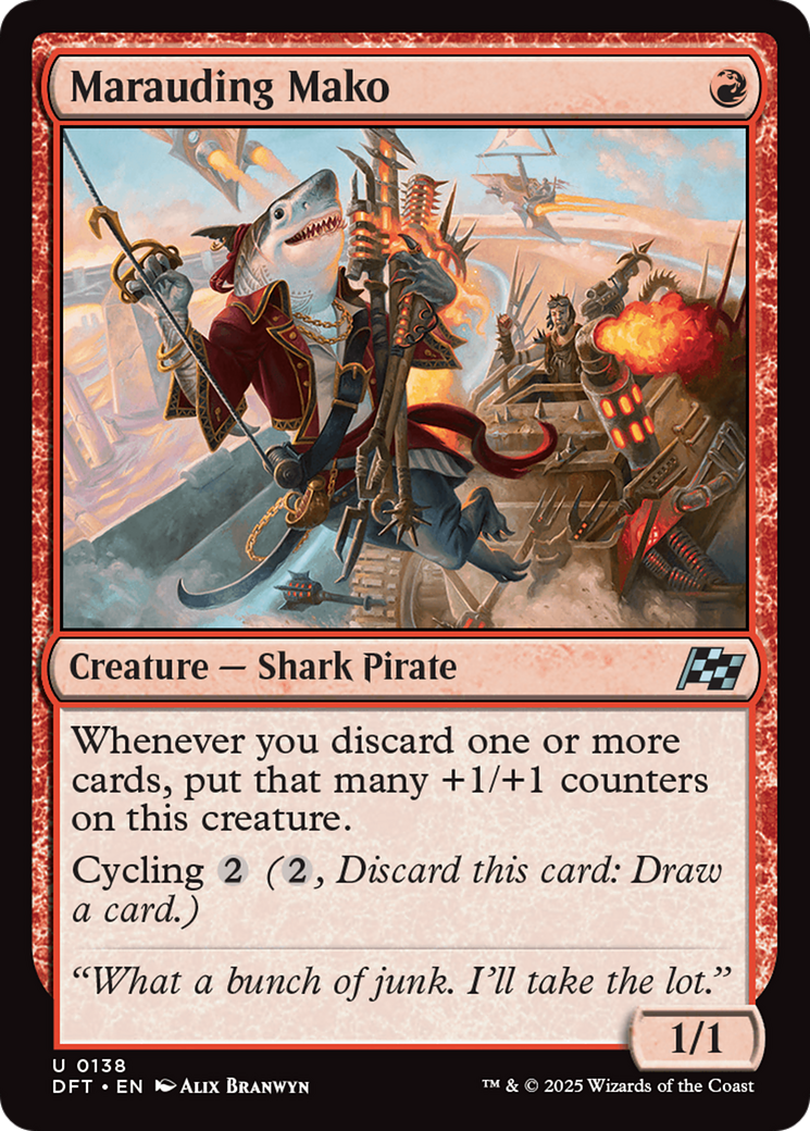 Marauding Mako [Aetherdrift] | Dragon's Lair Comics and Fantasy Houston TX
